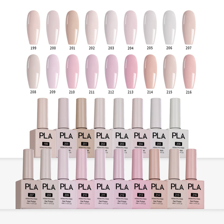 A la moda y ligera - Colección de uñas