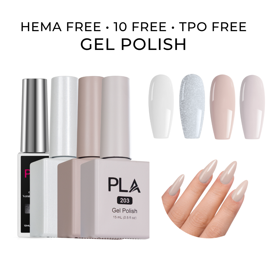 4-Pack Mini Gel Polish Set