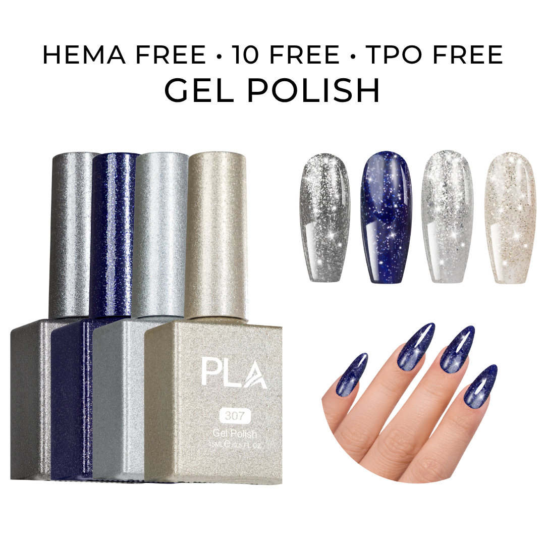 4-Pack Mini Gel Polish Set