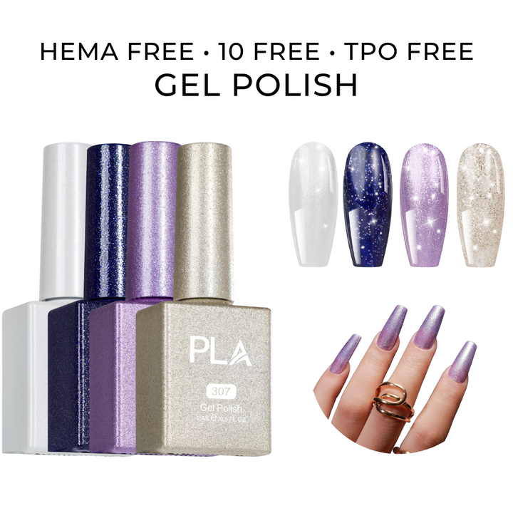 4-Pack Mini Gel Polish Set