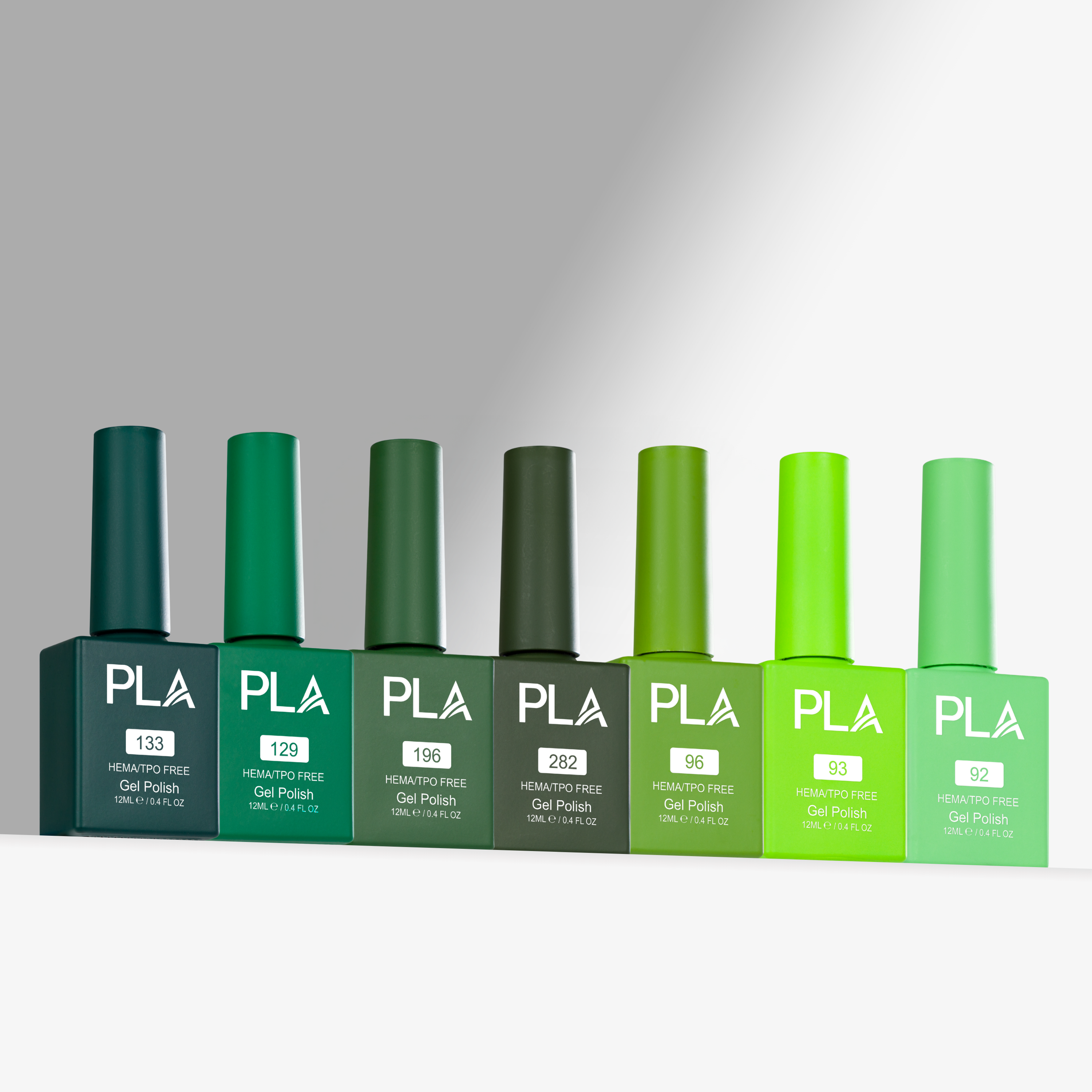 Colección Mini Uñas Verde PLA