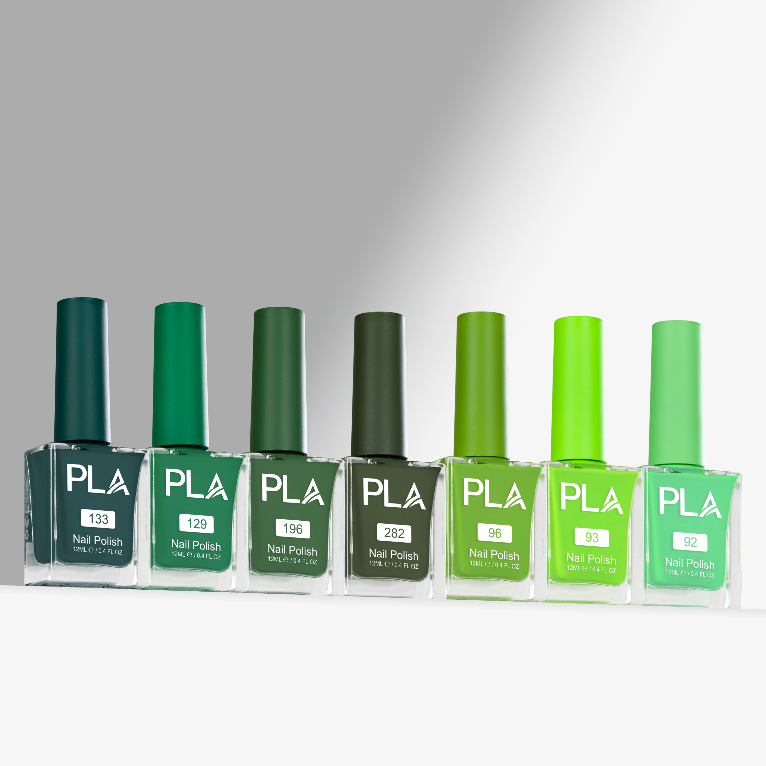 Colección Mini Uñas Verde PLA