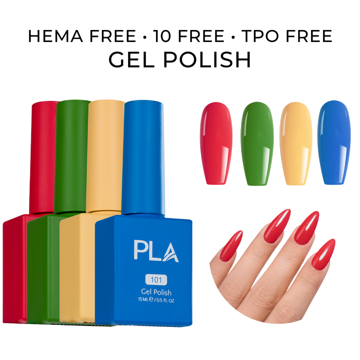 Set de Mini Esmaltes en Gel 4-Pack