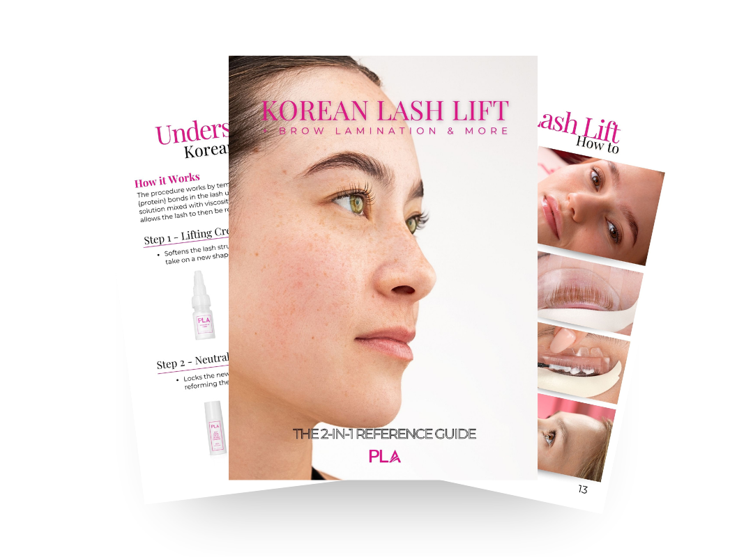 Korean Lash Lift + Brow Lamination & More: eBook Reference Guide