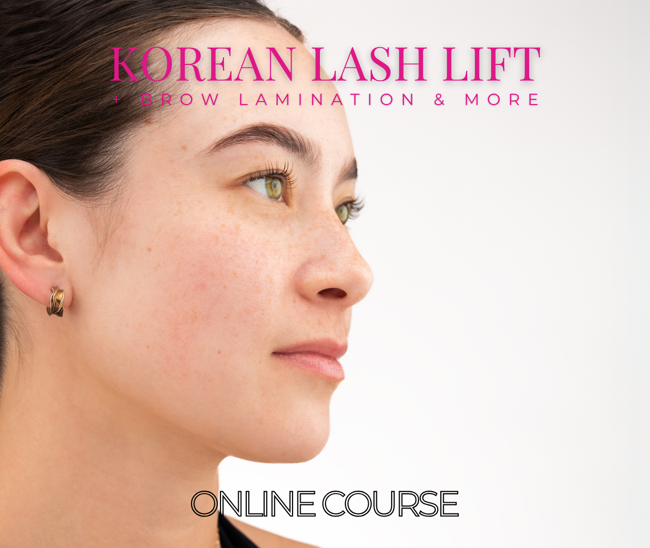 Korean Lash Lift + Brow Lamination and More — Online Certification Course