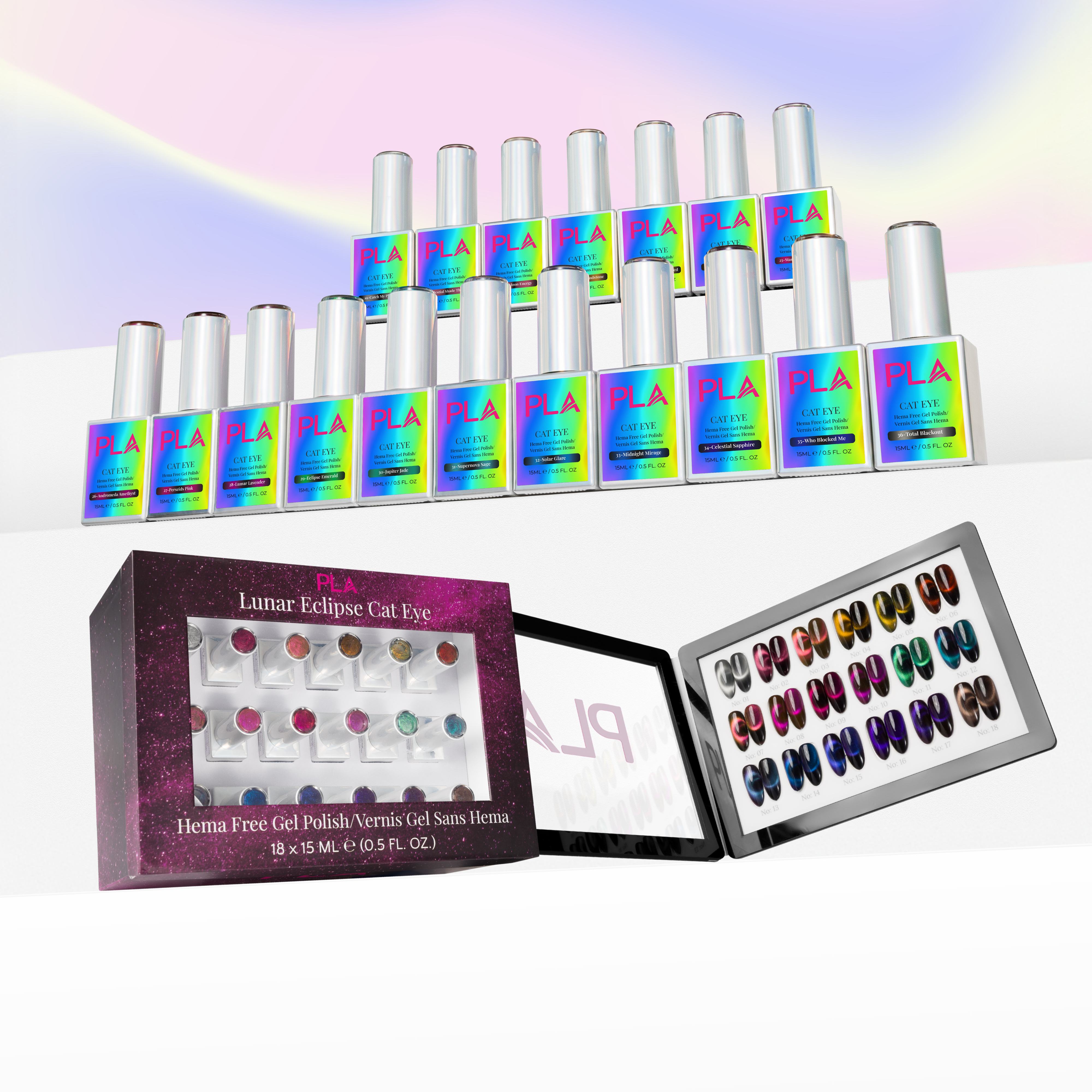 Lunar Eclipse - Cat Eye Gel Polish Collection