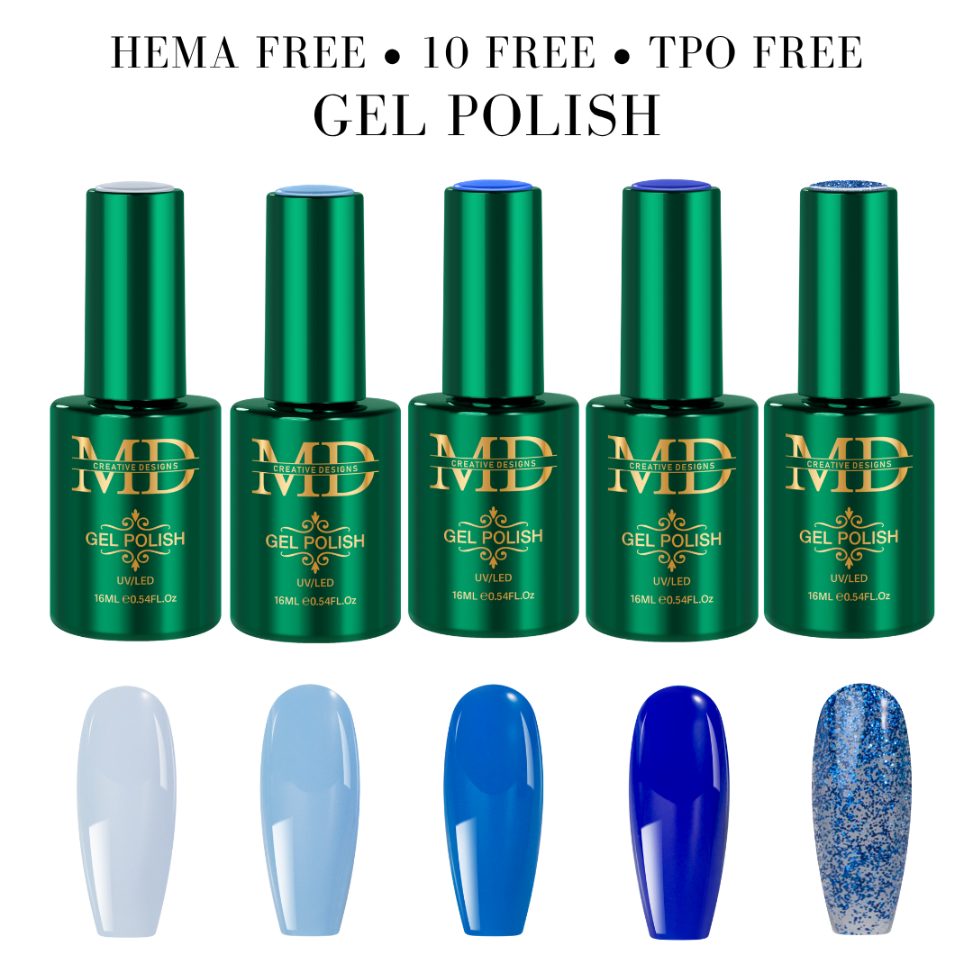 5-Pack Mini Gel Polish Set