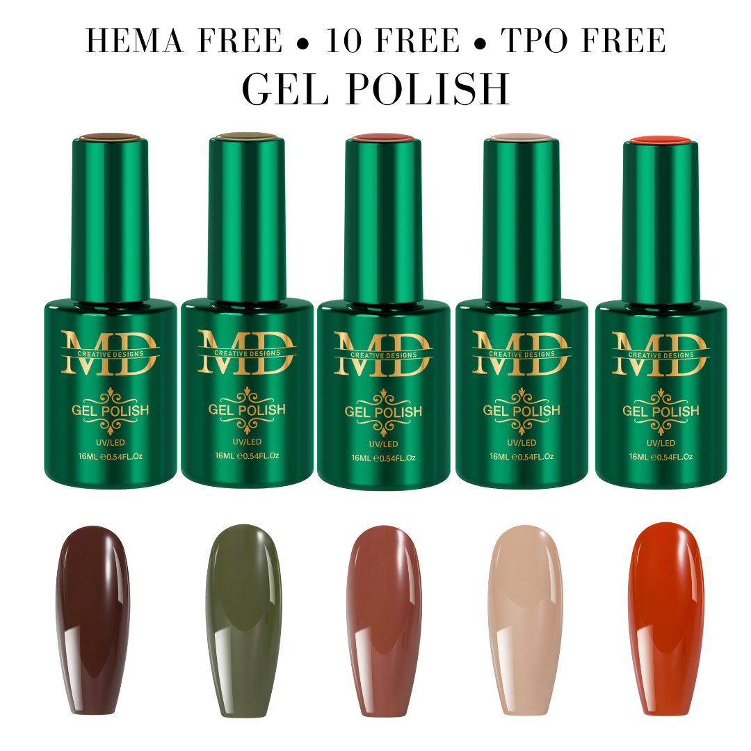 5-Pack Mini Gel Polish Set