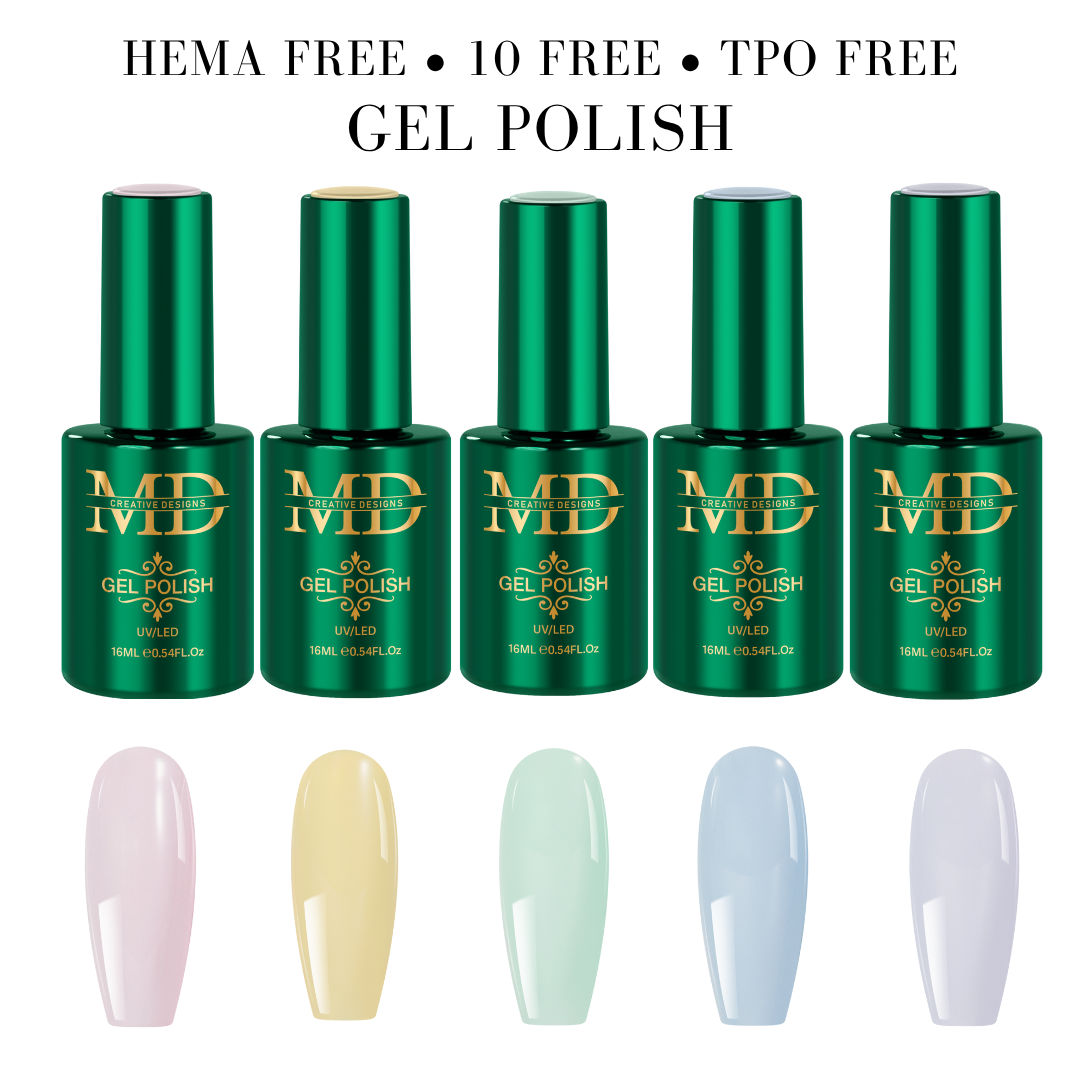 5-Pack Mini Gel Polish Set