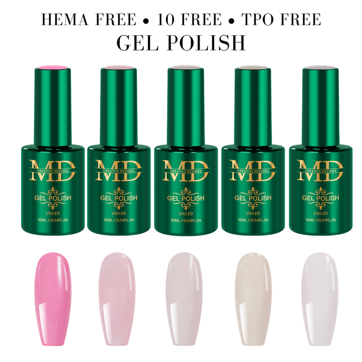 5-Pack Mini Gel Polish Set