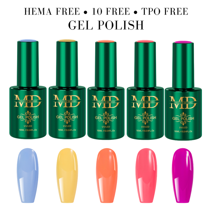 5-Pack Mini Gel Polish Set