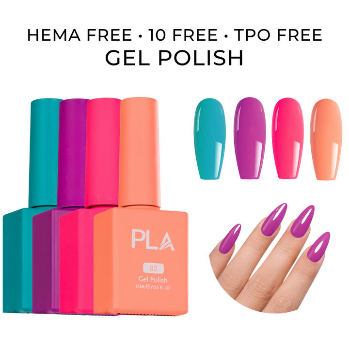 Set de Mini Esmaltes en Gel 4-Pack