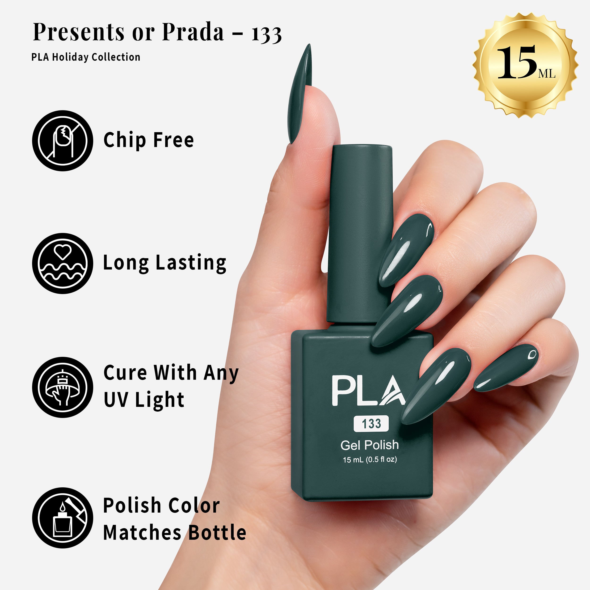 PLA Holiday Nail Polish | Presents or Prada - 133 – Paris Lash Academy