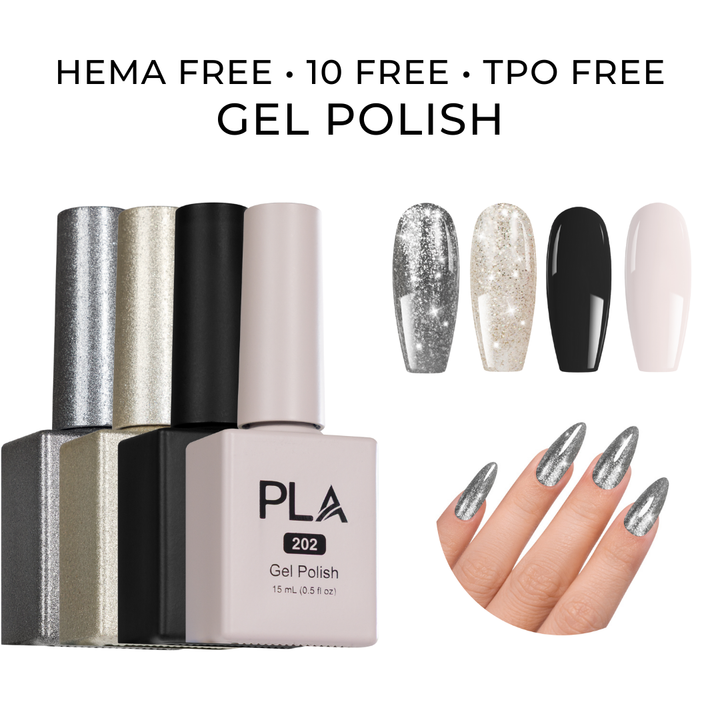 4-Pack Mini Gel Polish Set