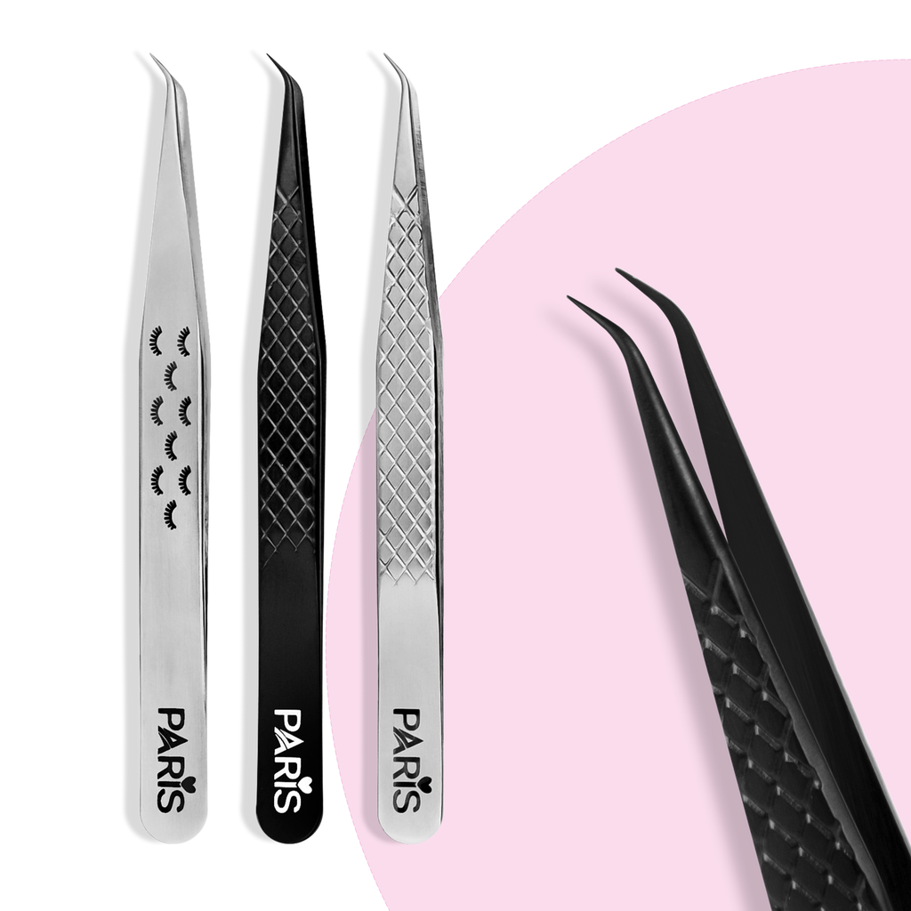 P5 - Slight Curved Lash Tweezers – Paris Lash Academy
