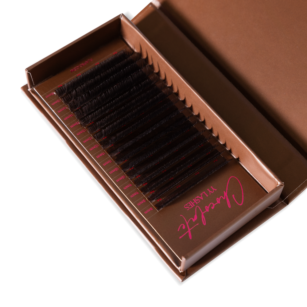 YY Brown 0.07 Lash Tray