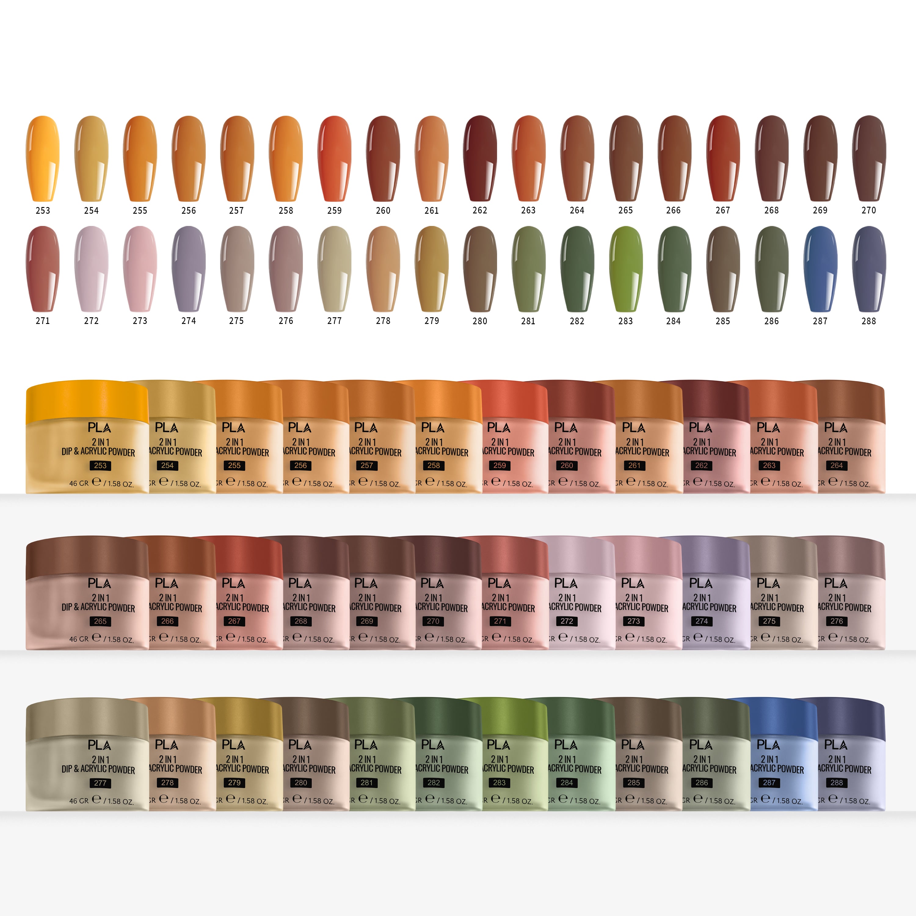 Colección de Otoño PLA - Colección de Uñas
