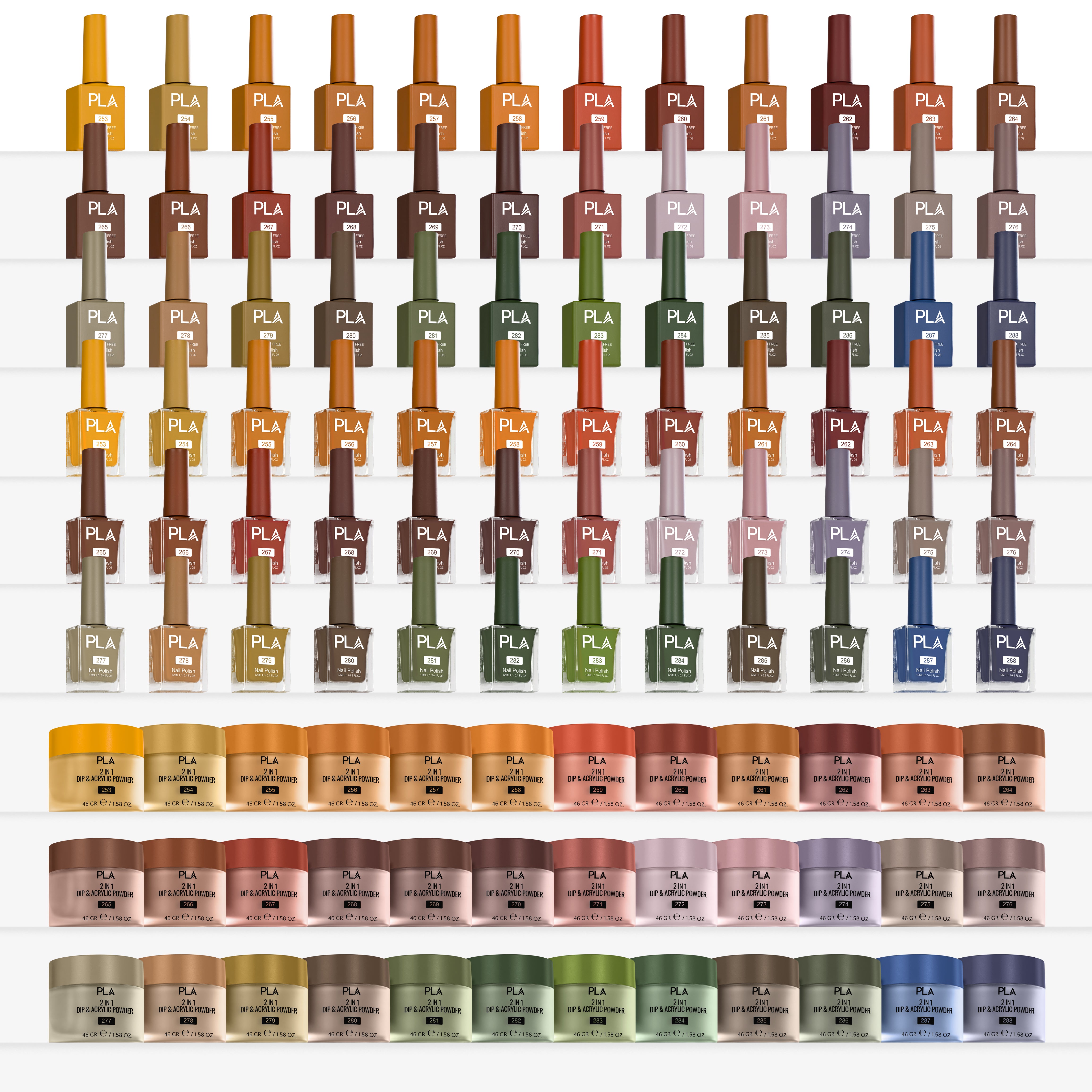 Colección de Otoño PLA - Colección de Uñas
