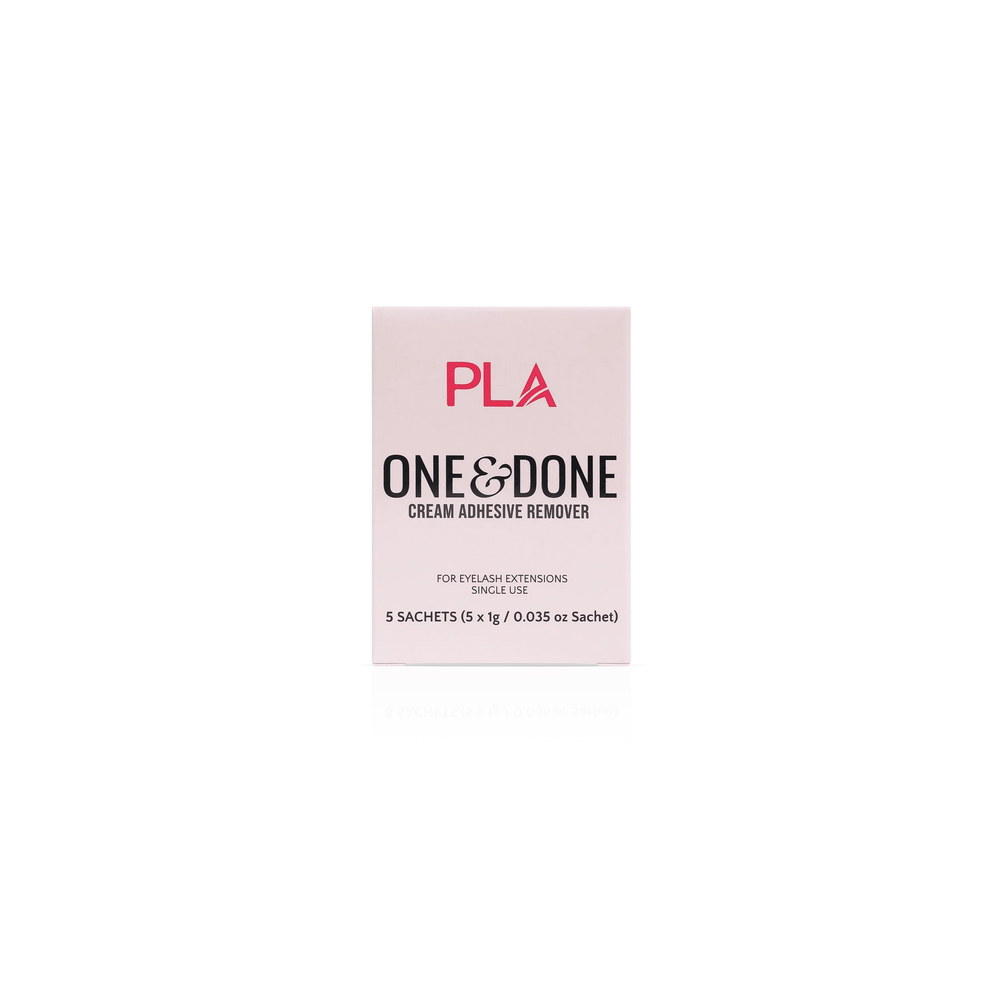 PLA Lash Remover 5-Pack, To-Go Size, front view of box