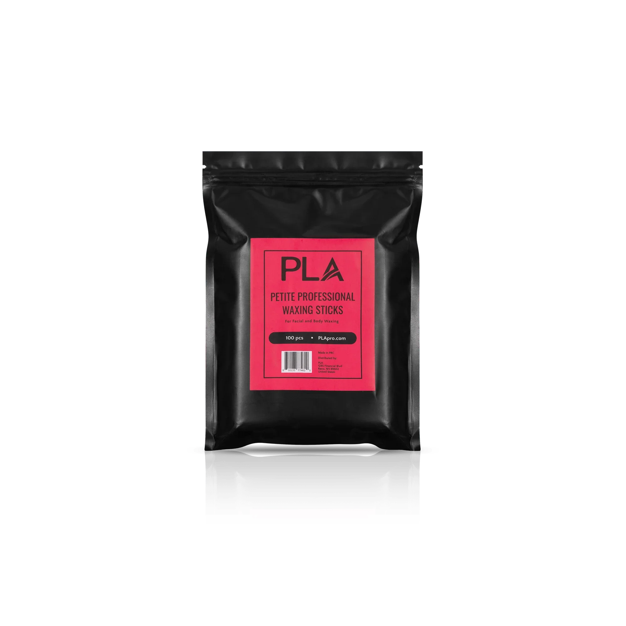 Front of PLA Petite Professional Waxing Sticks packaging