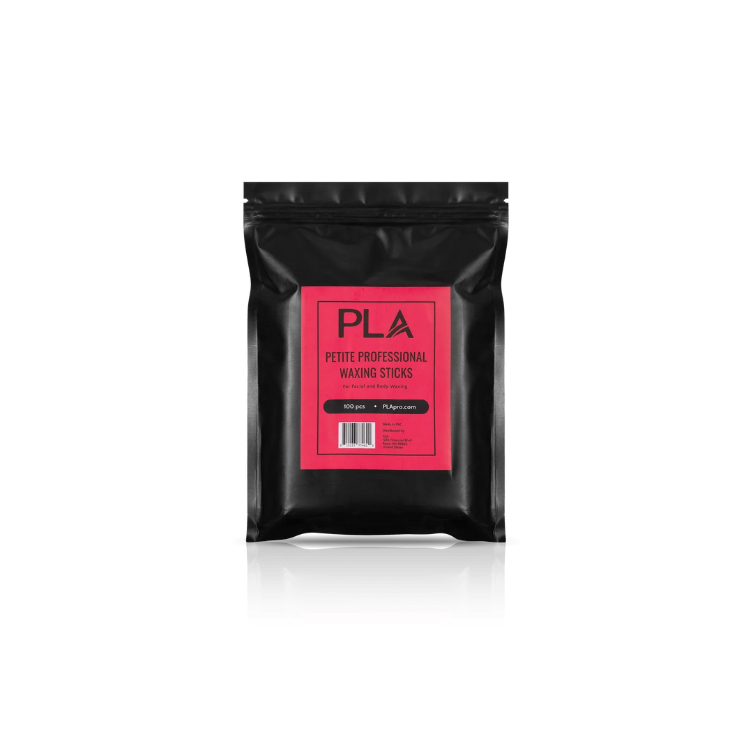 Front of PLA Petite Professional Waxing Sticks packaging