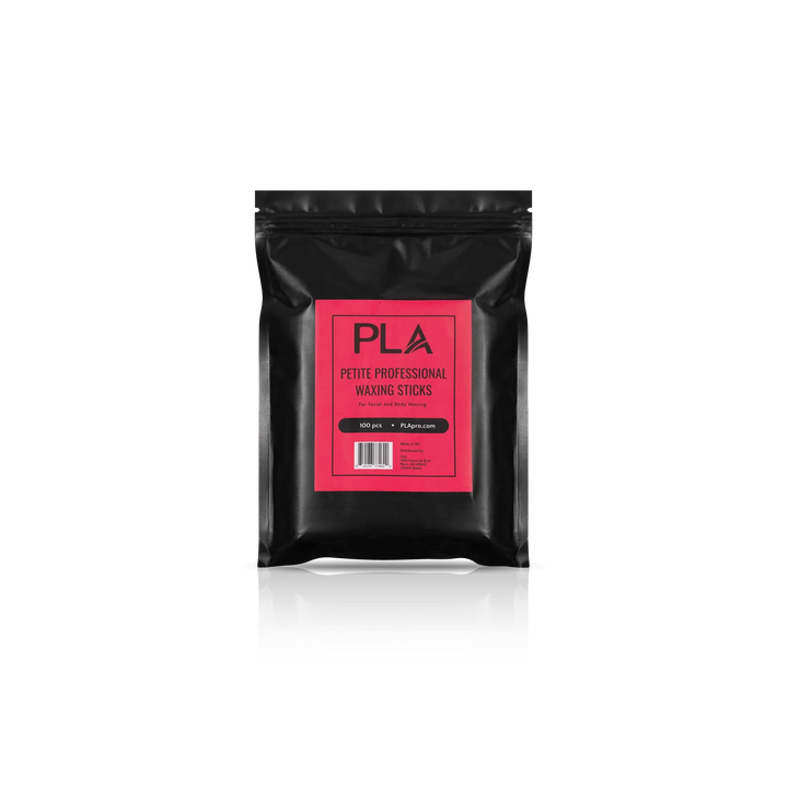 Front of PLA Petite Professional Waxing Sticks packaging