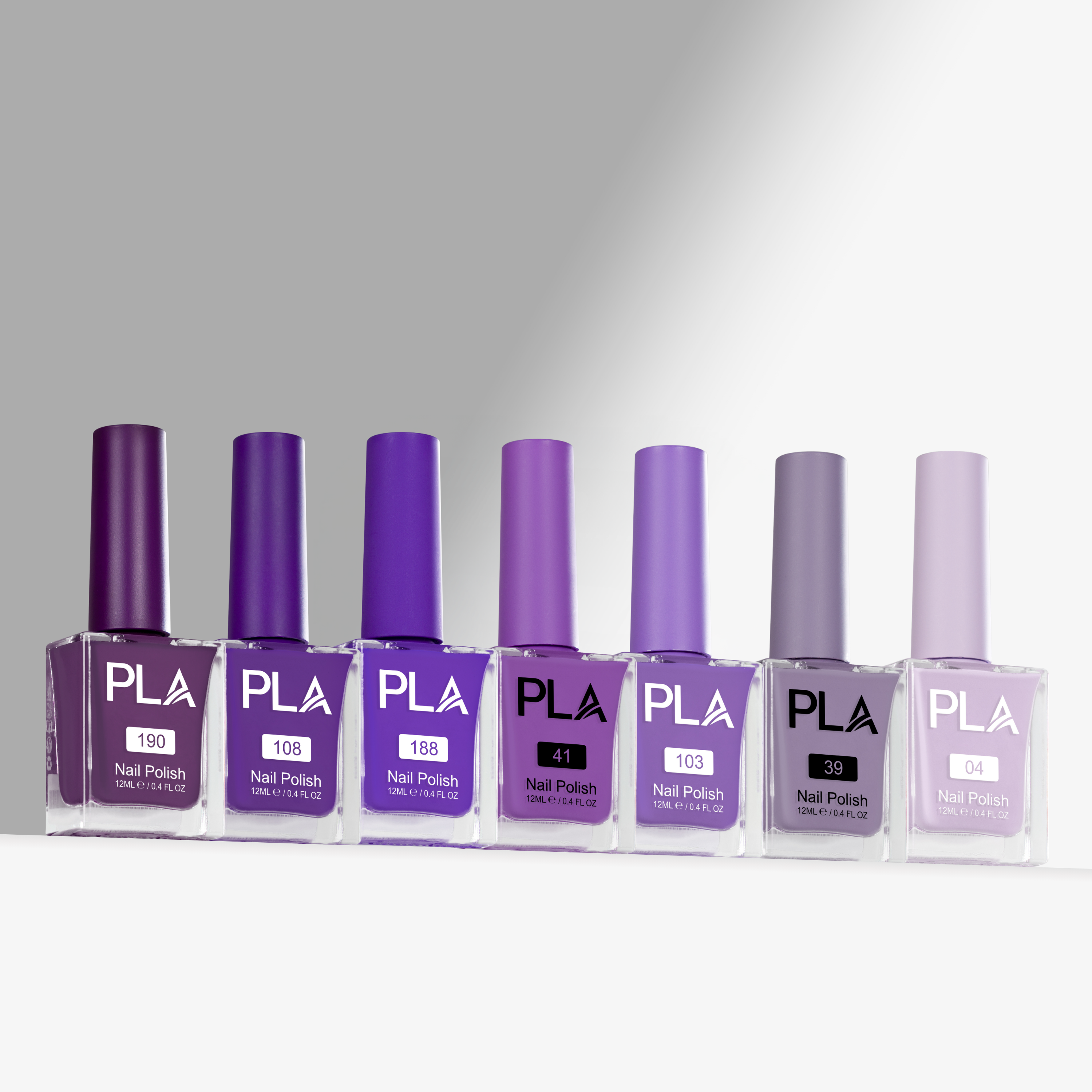 Colección Mini de Uñas Moradas PLA