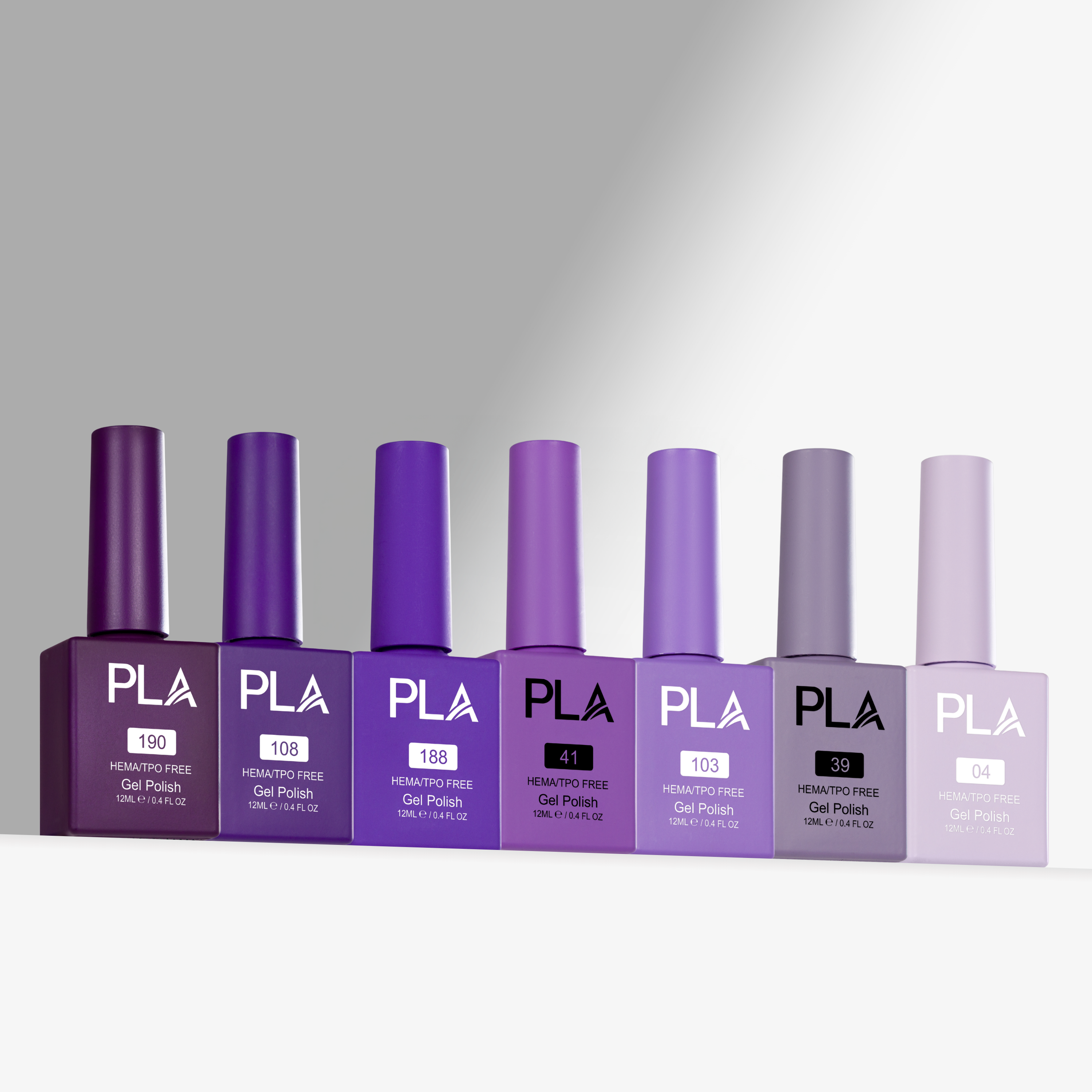Colección Mini de Uñas Moradas PLA