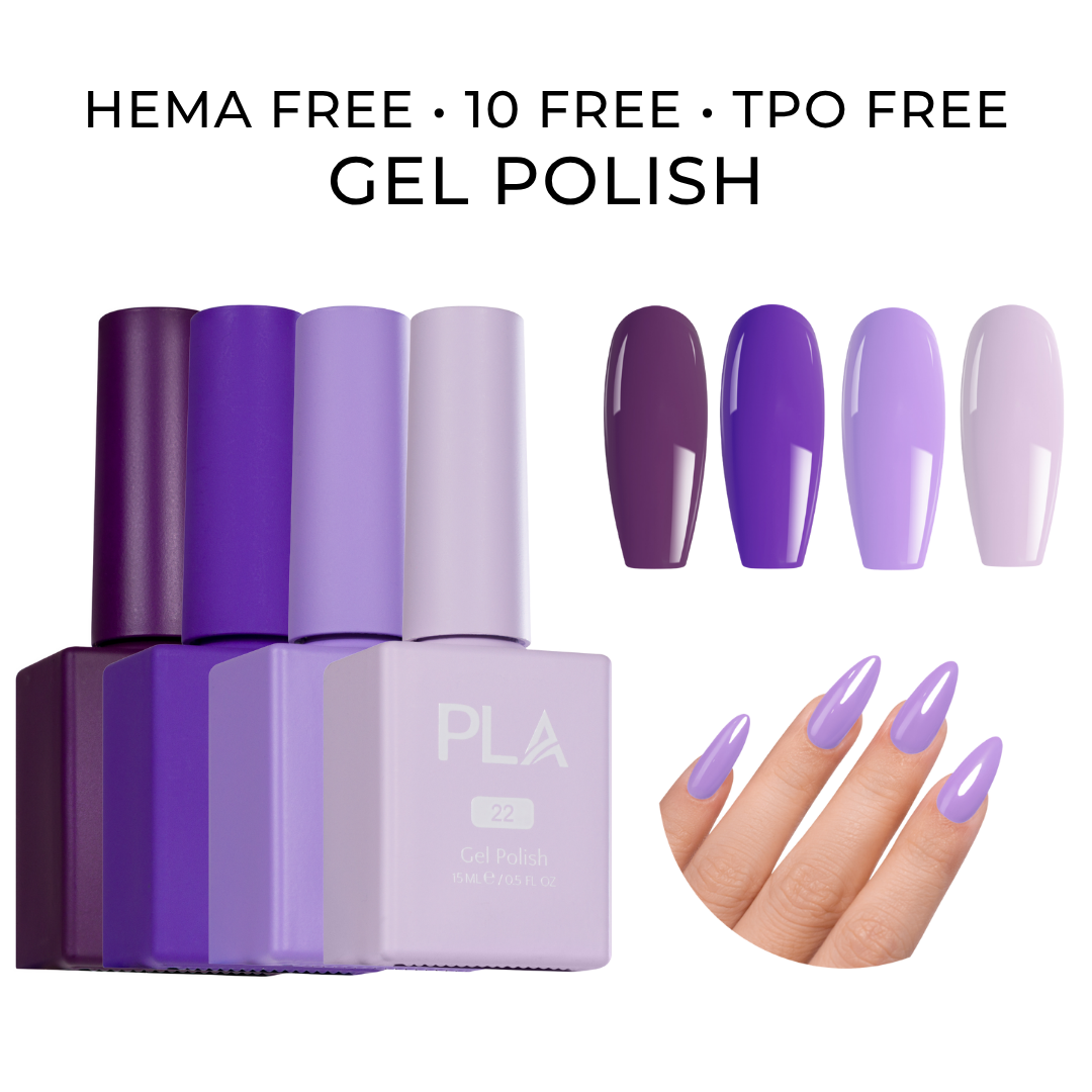 4-Pack Mini Gel Polish Set