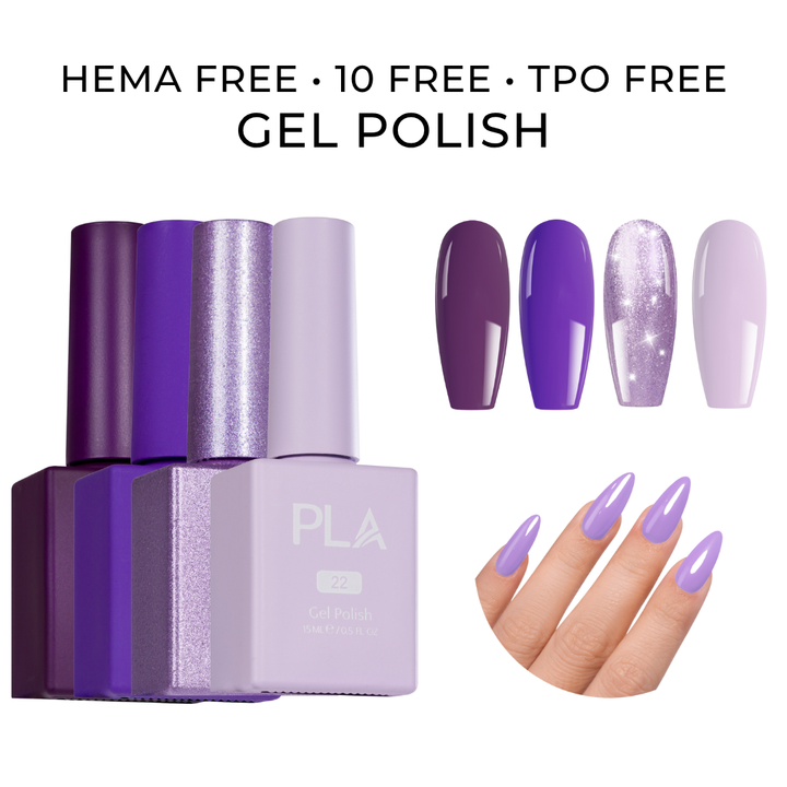 4-Pack Mini Gel Polish Set