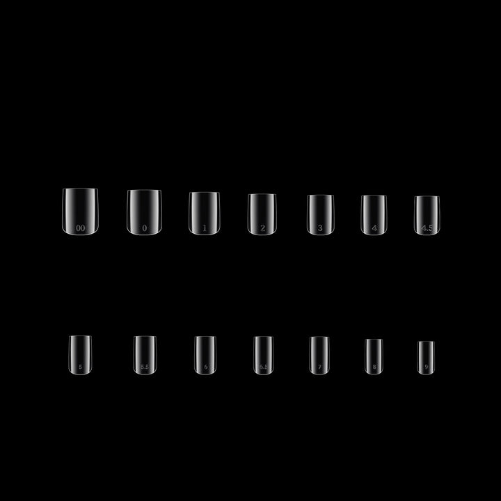 Pro-X Soft Gel Extension Tips - Square Bulk Refill (500 pcs.)