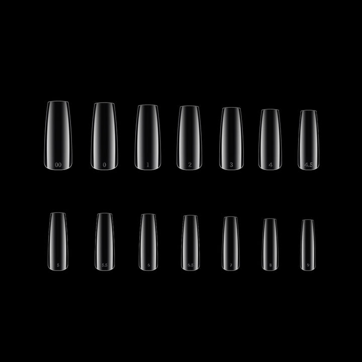 Pro-X Soft Gel Extension Tips - Square Bulk Refill (500 pcs.)