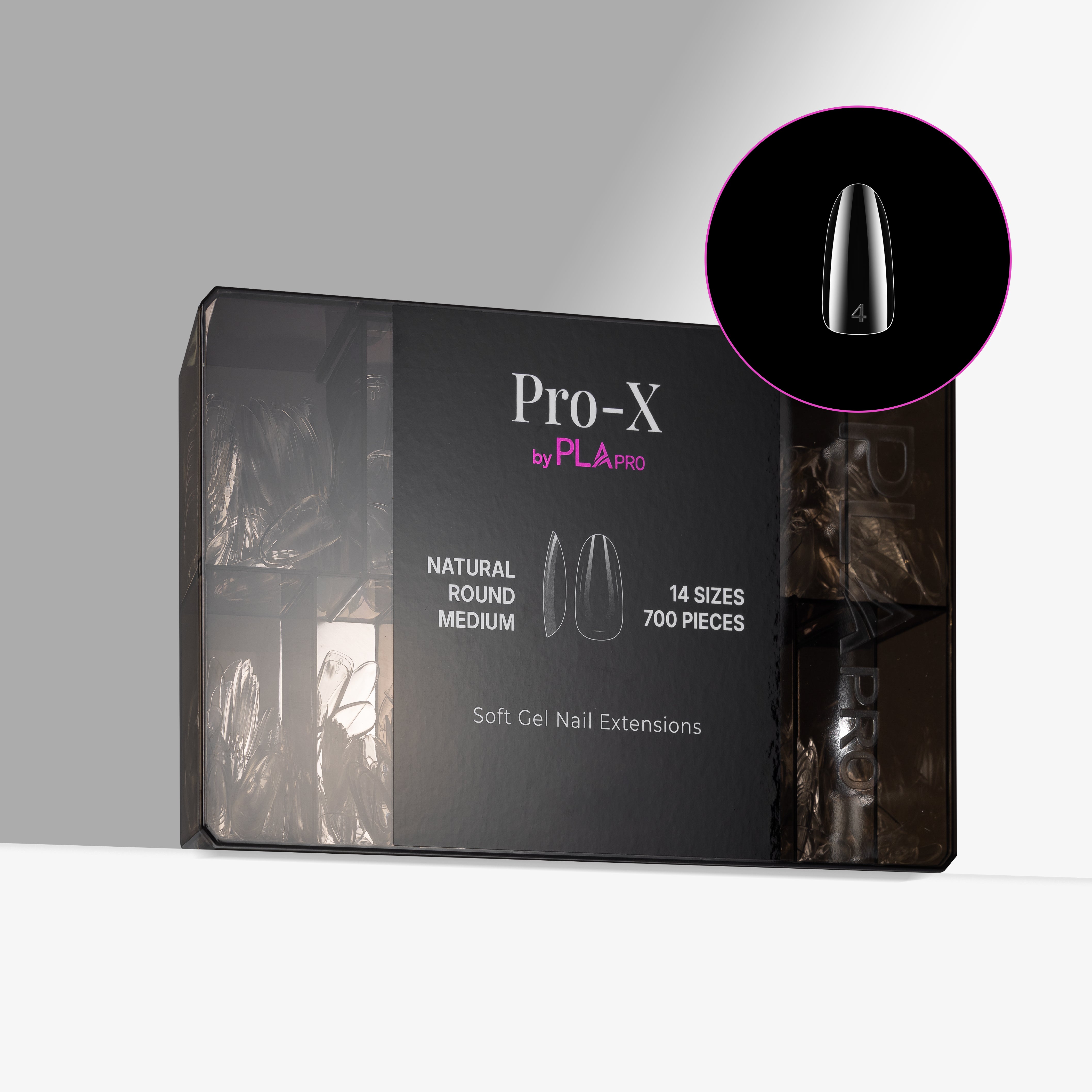 Pro-X por PLA Cajas para Puntas de Uñas