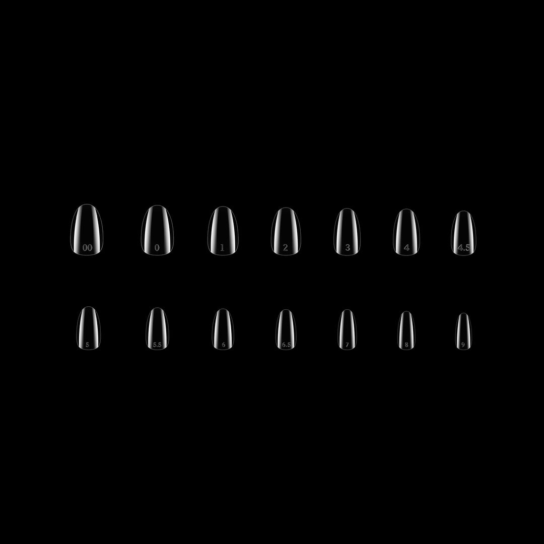 Pro-X Soft Gel Extension Tips - Round Bulk Refill (500 pcs.)