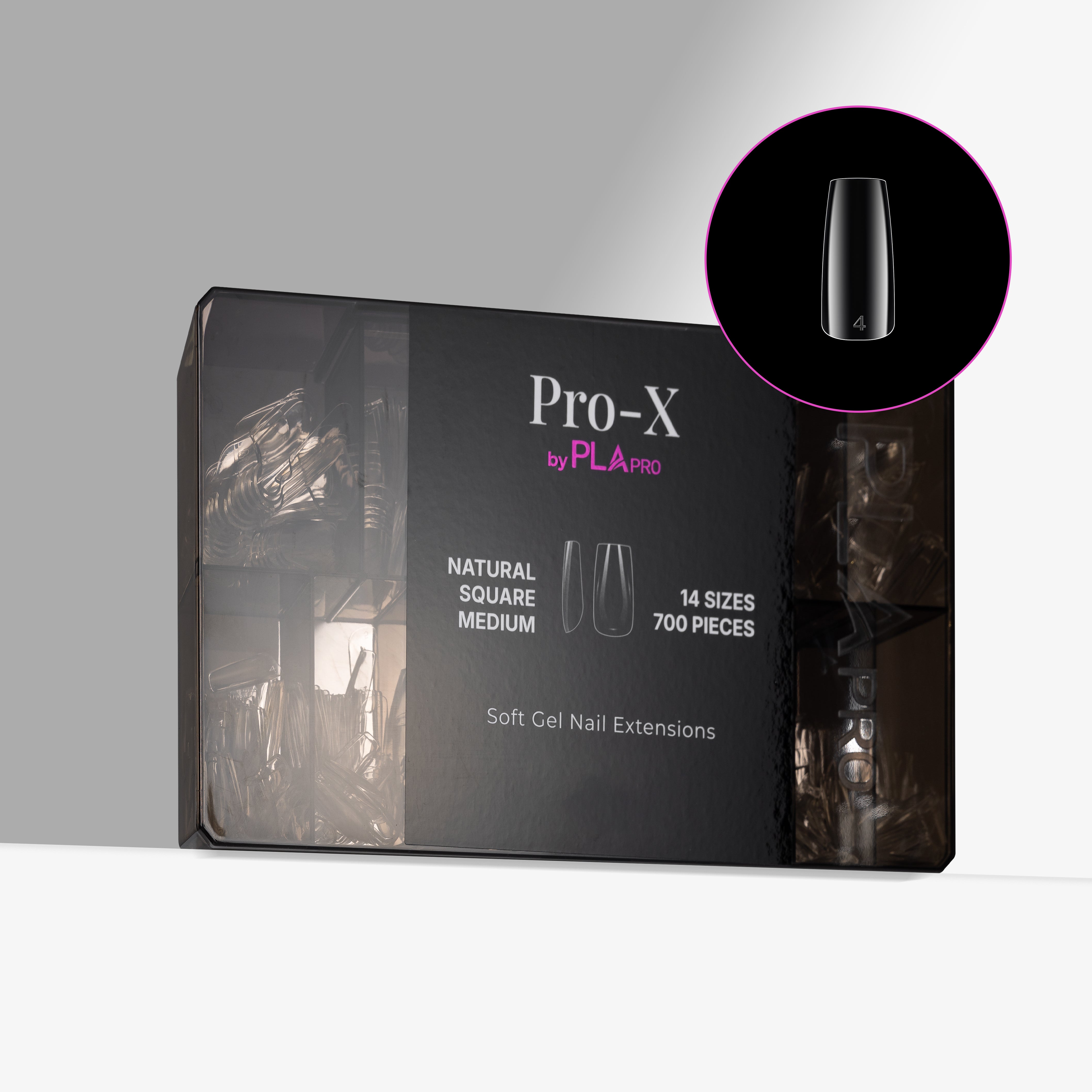 Pro-X por PLA Cajas para Puntas de Uñas
