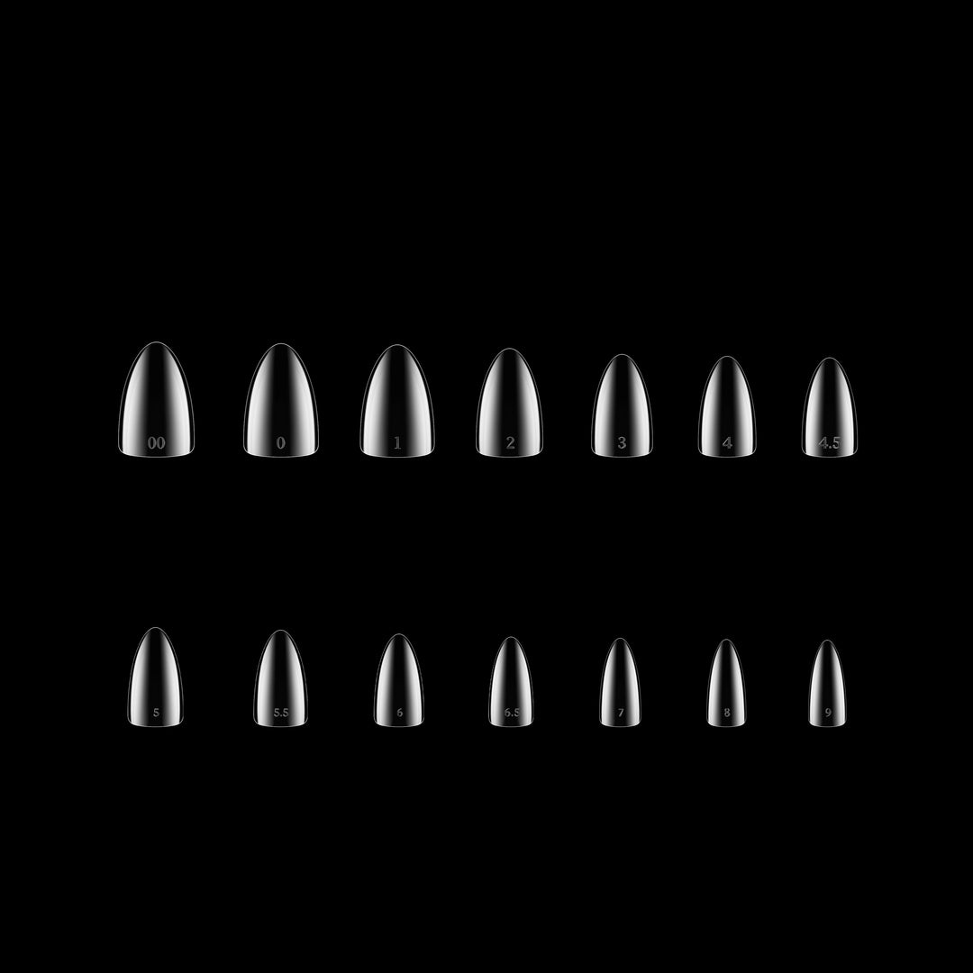 Pro-X Soft Gel Extension Tips - Stiletto Bulk Refill (500 pcs.)