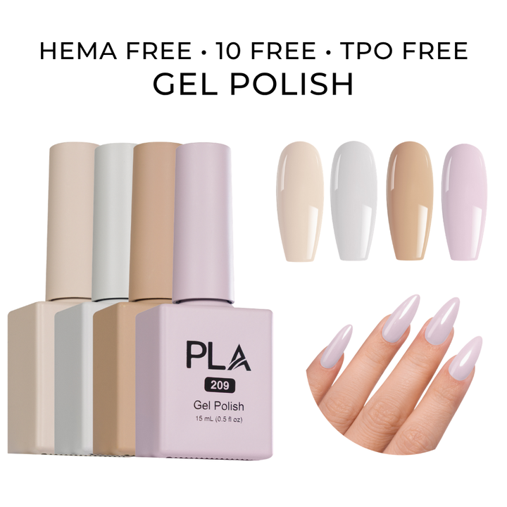 Set de Mini Esmaltes en Gel 4-Pack