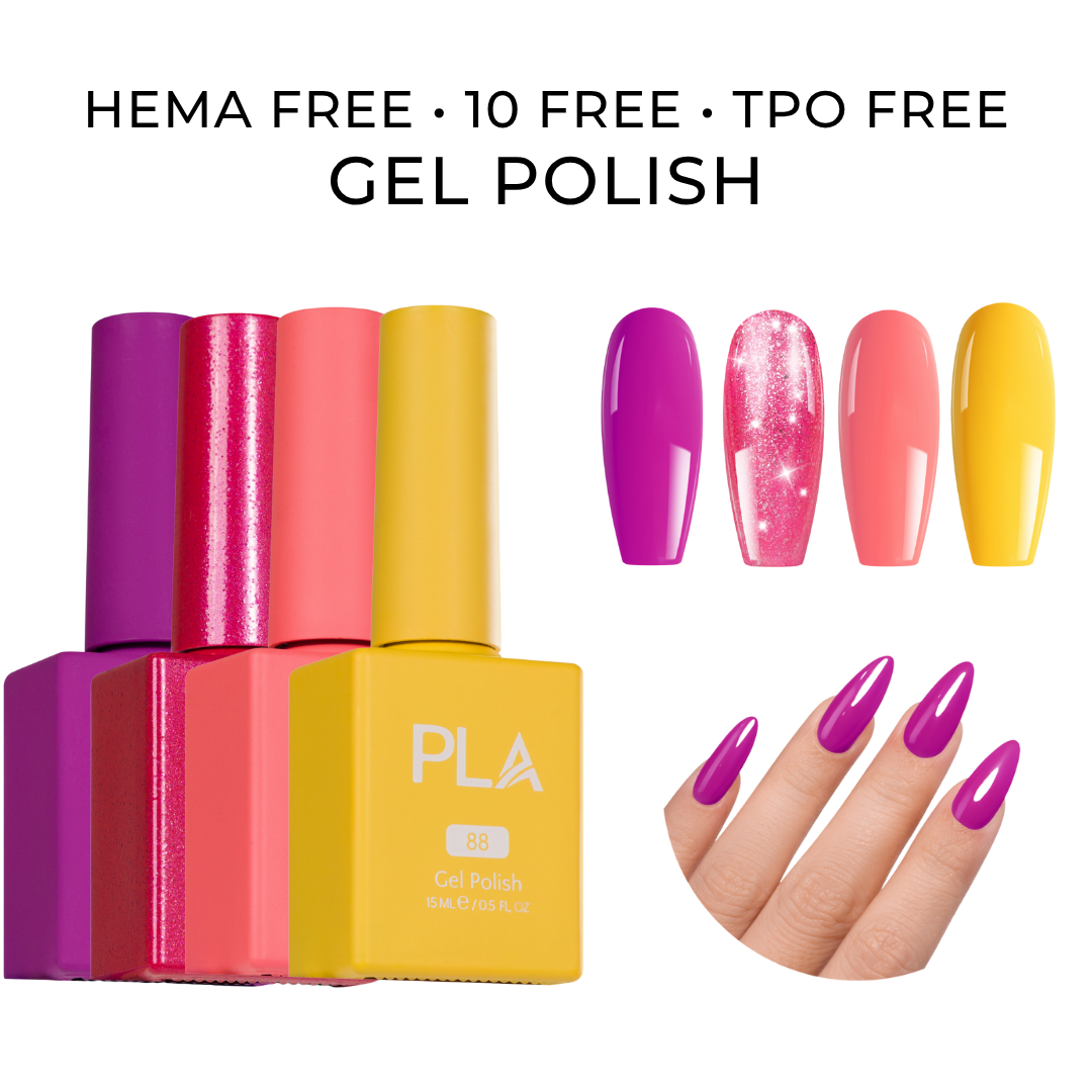 Set de Mini Esmaltes en Gel 4-Pack