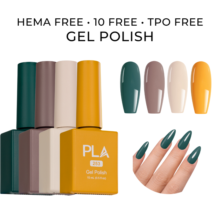 Set de Mini Esmaltes en Gel 4-Pack