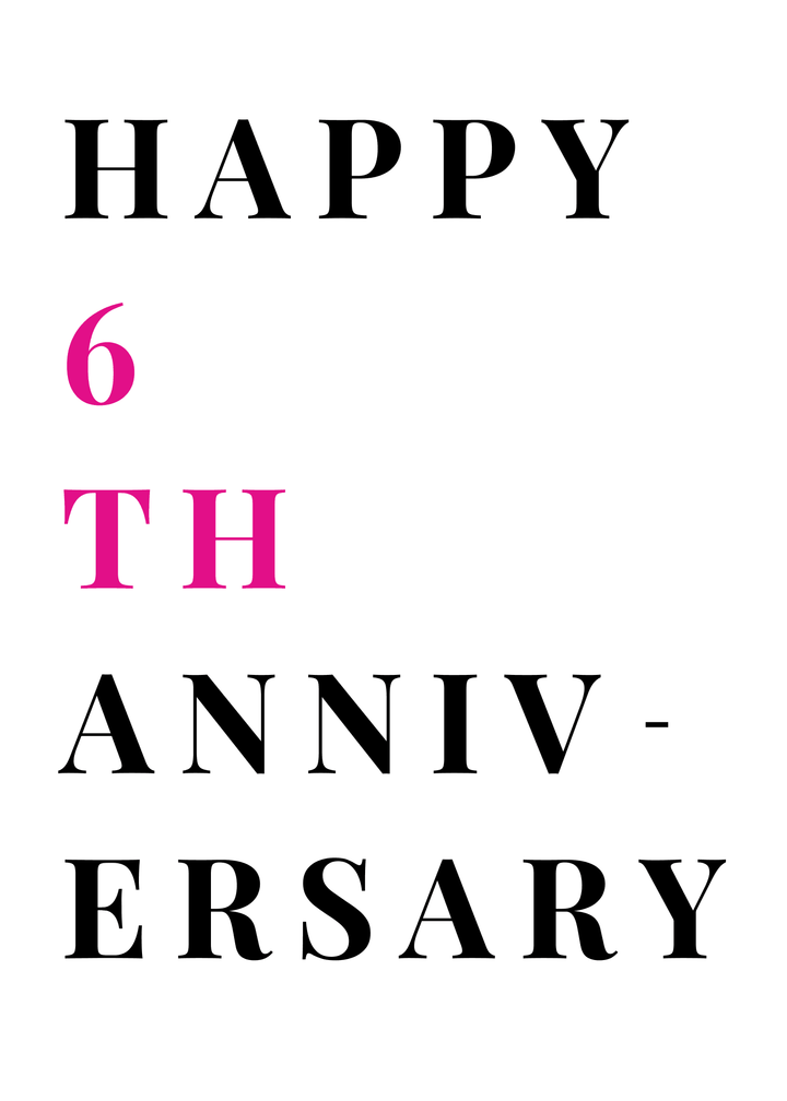 PLA Customer Anniversary Card
