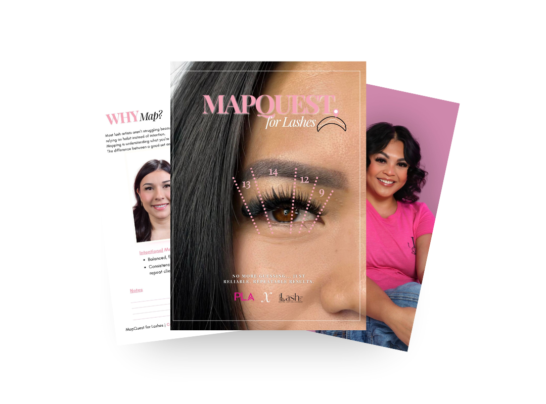 MapQuest for Lashes by Cathy White