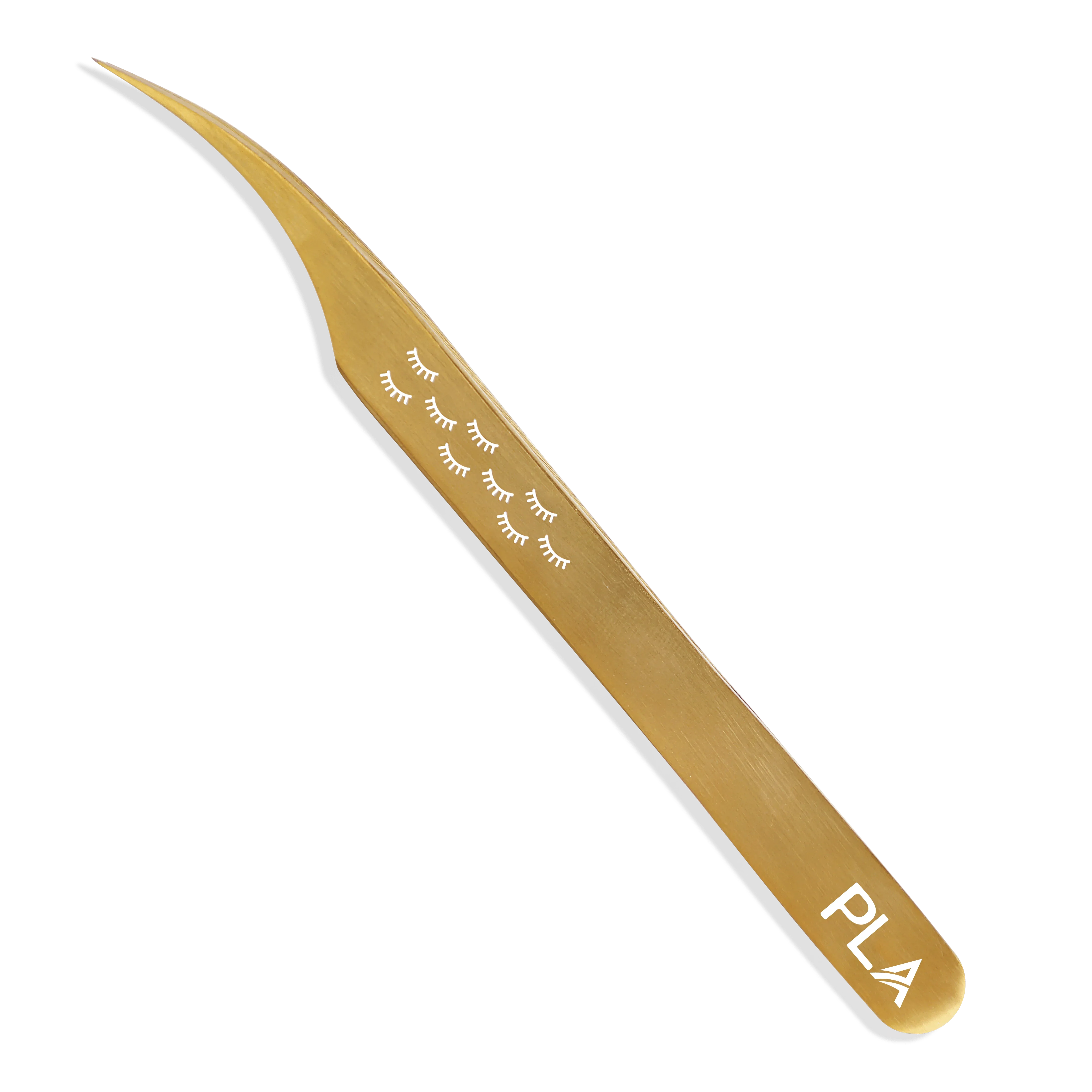 PLA P2 Isolating Tweezer (view of the whole Limited Edition Gold tweezer)