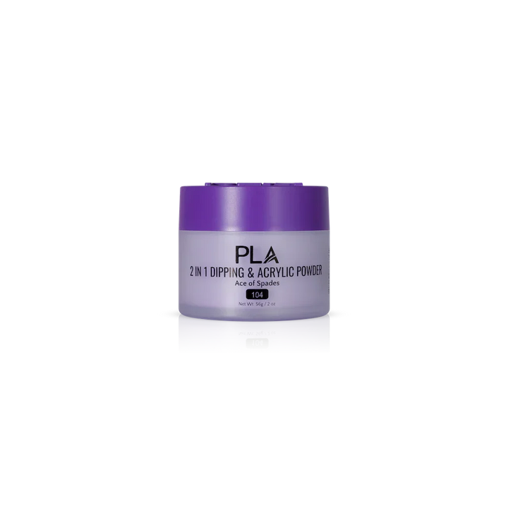 PLA Nail Dip Powder (front view of the jar)