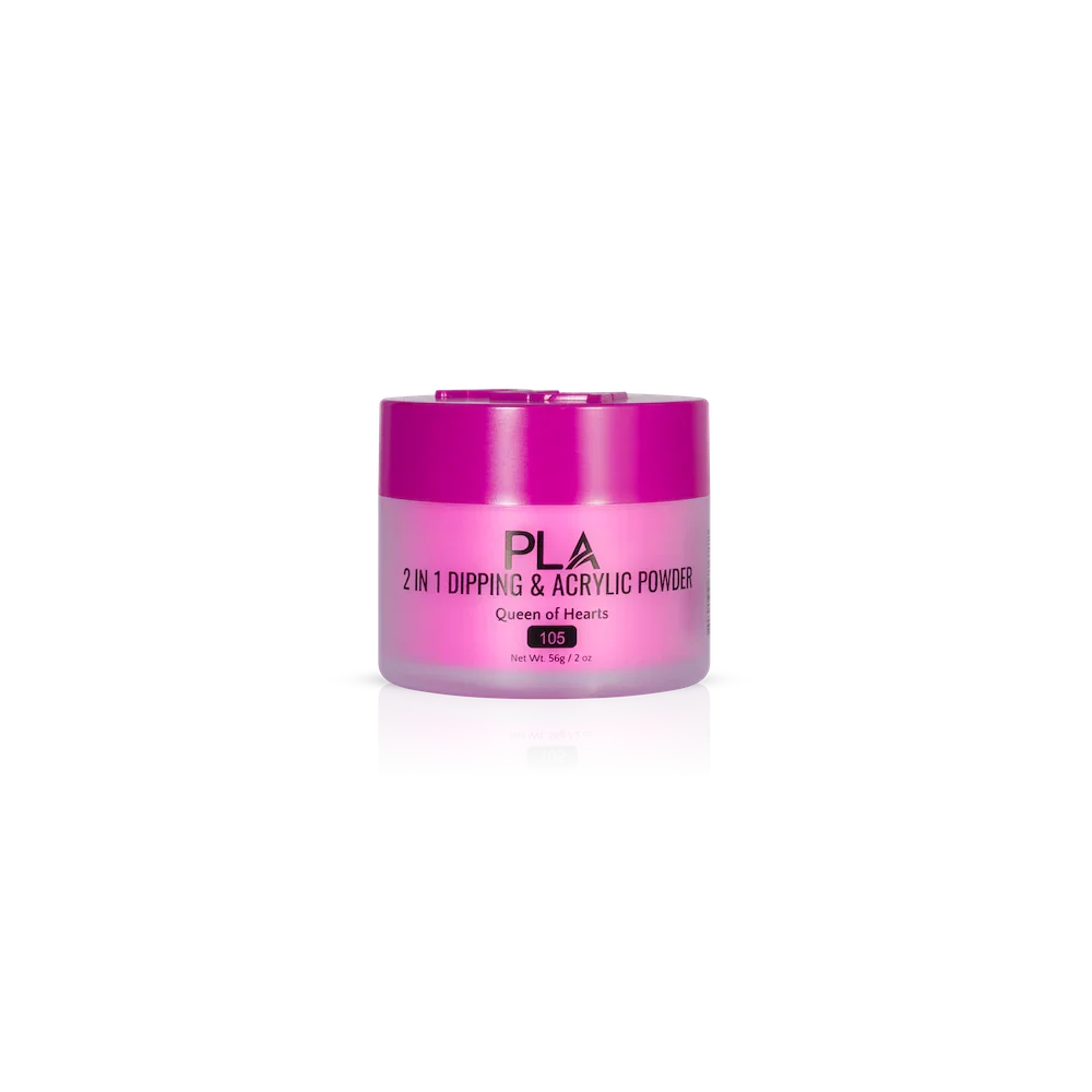 PLA Nail Dip Powder (front view of the jar)