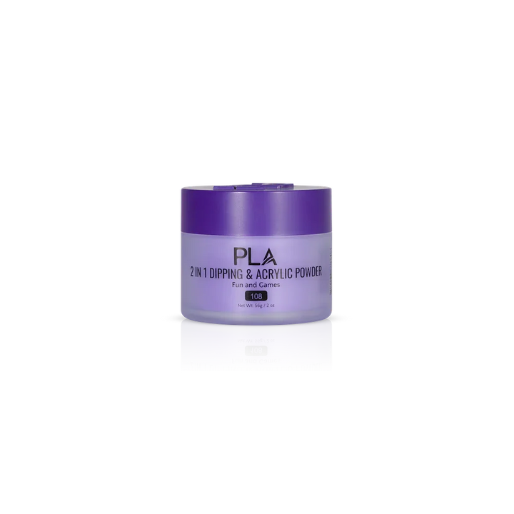 PLA Nail Dip Powder (front view of the jar)