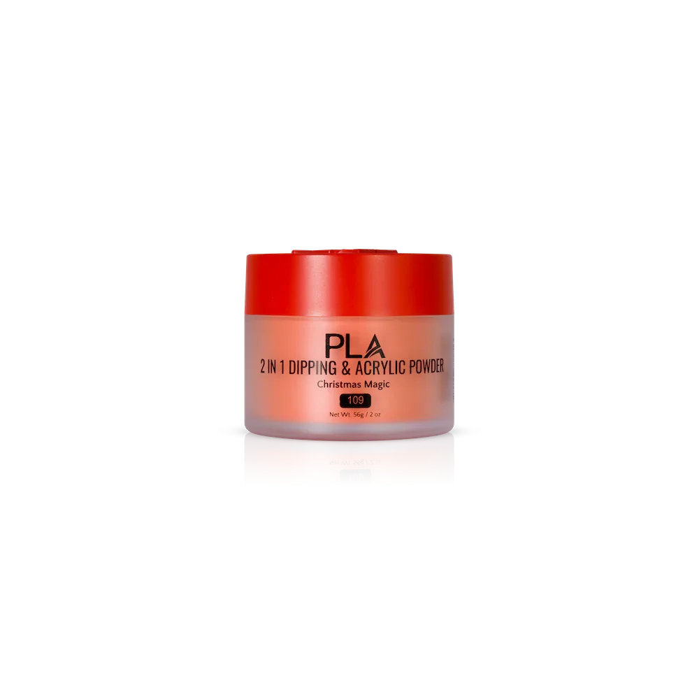 PLA Nail Dip Powder (front view of the jar)