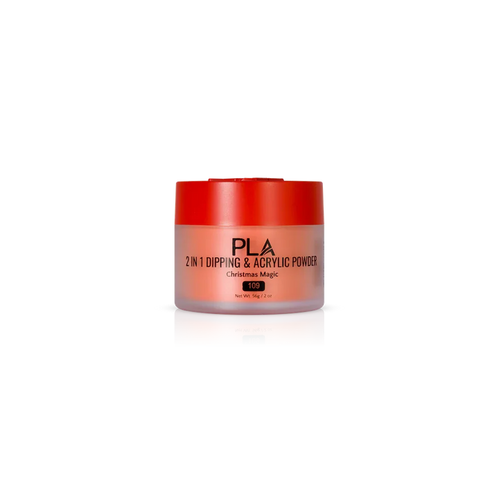 PLA Nail Dip Powder (front view of the jar)