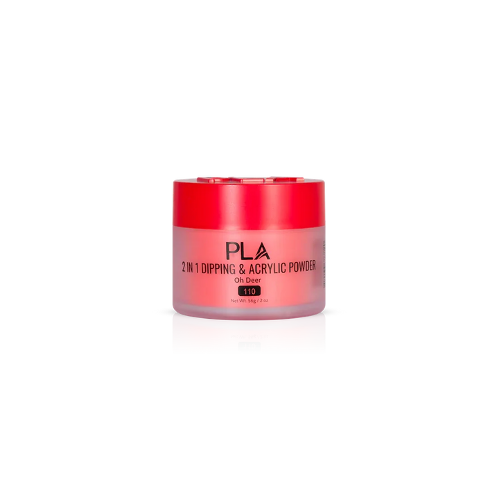 PLA Nail Dip Powder (front view of the jar)