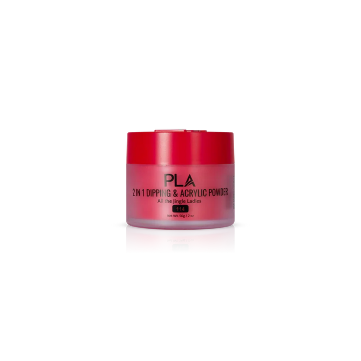 PLA Nail Dip Powder (front view of the jar)