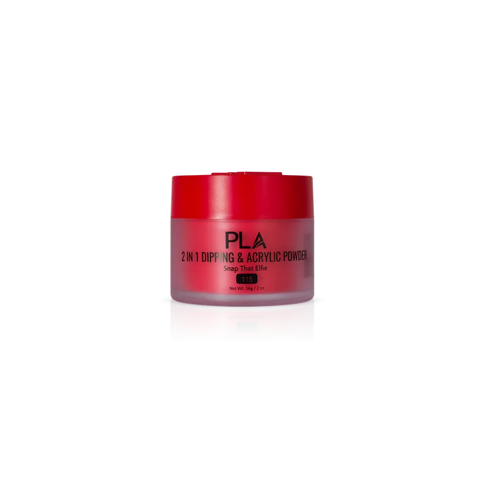 PLA Nail Dip Powder (front view of the jar)